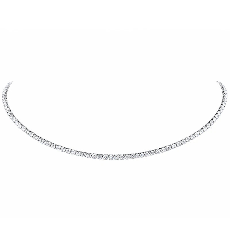 CZ Tennis Chain Necklace
