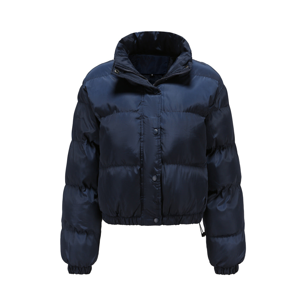 Long Sleeve High Collar Padded Jacket
