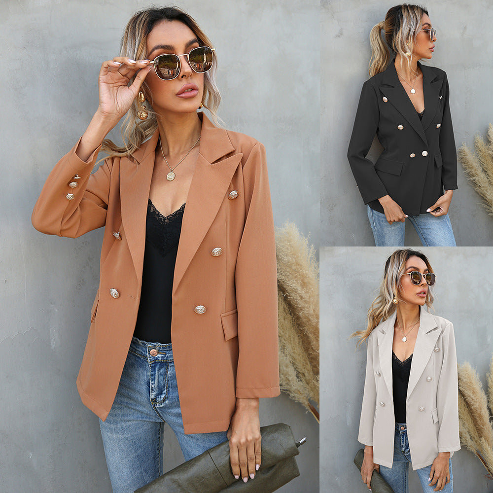 Classic Double Breasted Blazer
