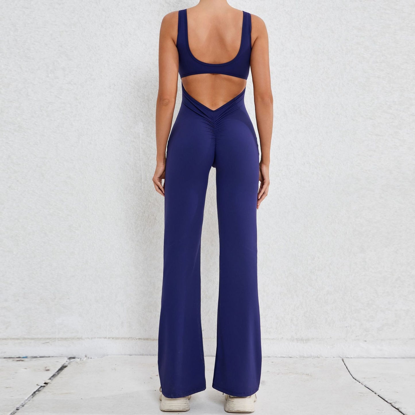 Sexy Open Back Jumpsuit