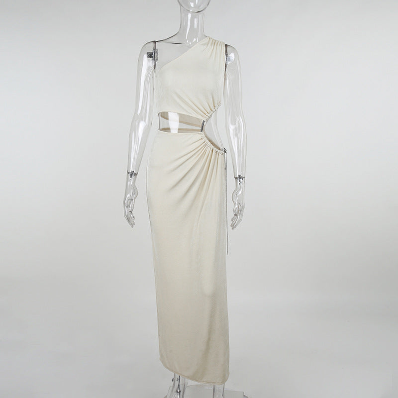 Jess Cutout One Shoulder Night Out Dress
