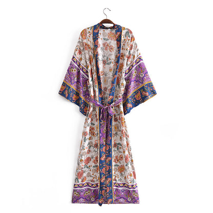 Harper Printed Kimono Cardigan
