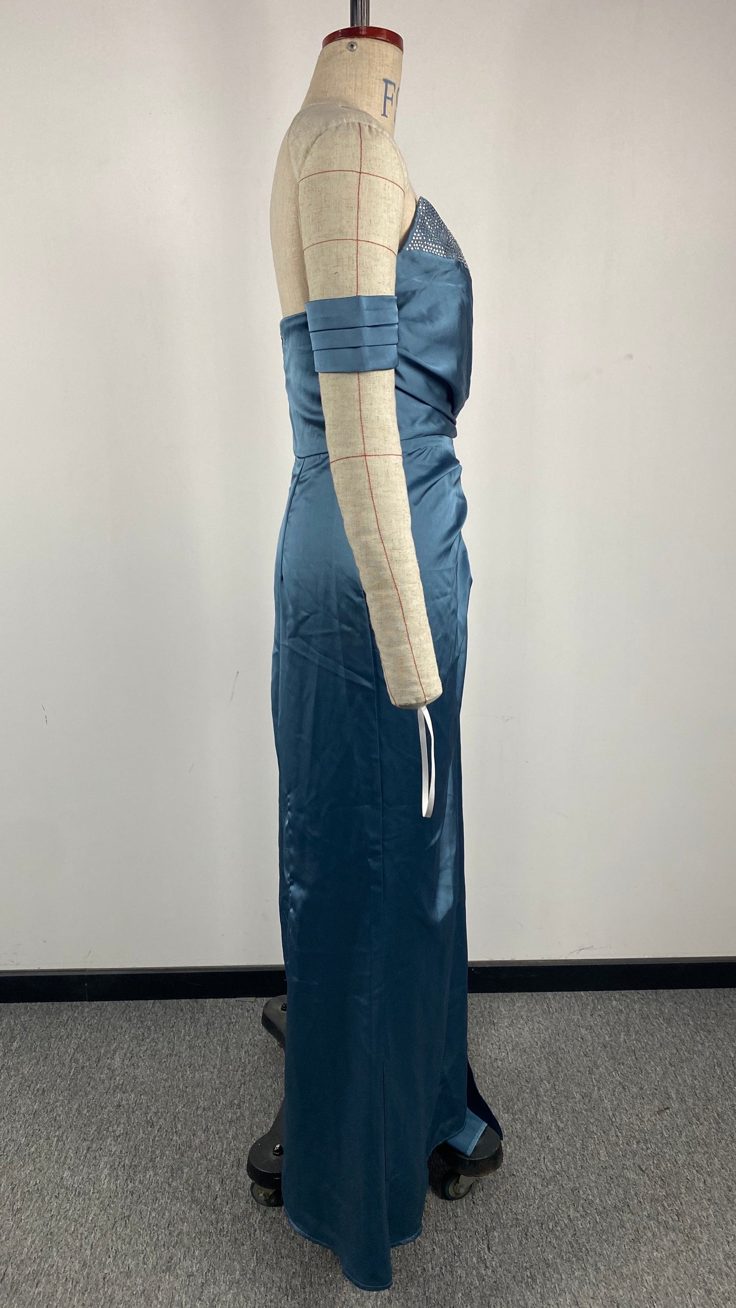 Giselle High Slit Off Shoulder Gown