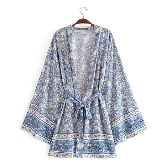 Riya Printed Kimono Tunic