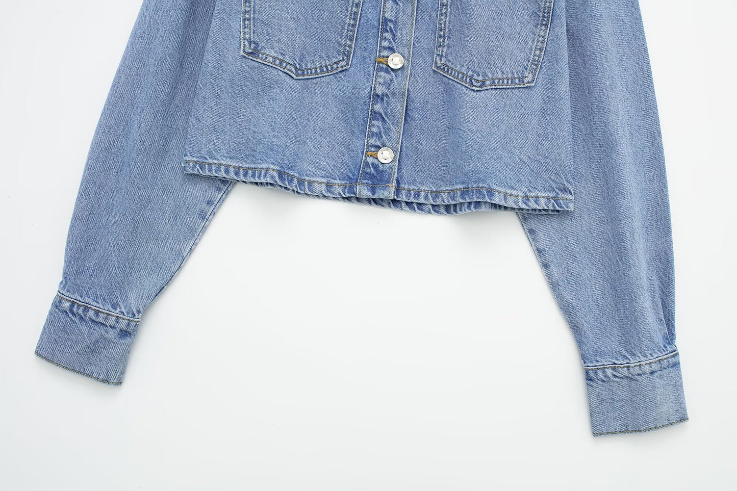 Paulina Short Denim Jacket & Skirt Set