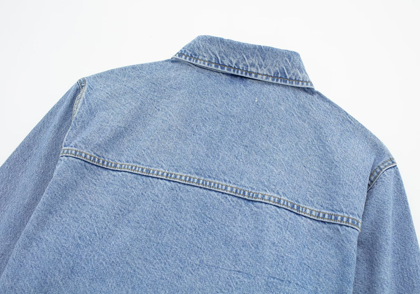 Paulina Short Denim Jacket & Skirt Set