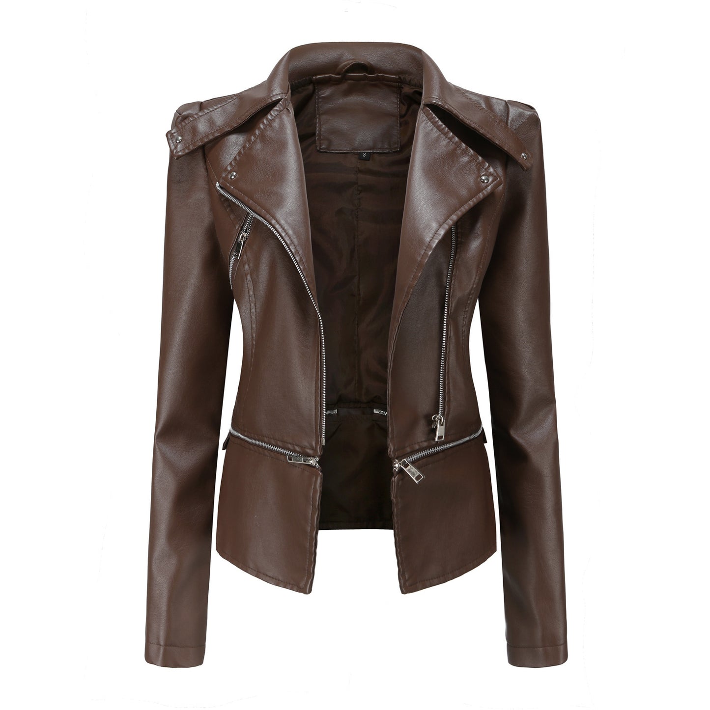 Faux Leather Coat Day to Night Jacket