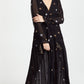 Star Embroidered Maxi Kaftan