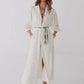 Carol Sexy Embroidered Kaftan Dress