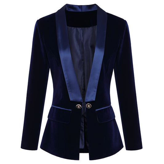 Velvet Blazer for Women