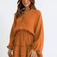 Sandra Long Sleeve Loose Shirt Dress