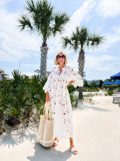 Casual Loose Fit Beach Dress