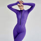 Sexy Tight Zip up Jumpsuit