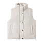 Quilted Vegan Leather Vest Jacket