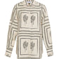 Printed Long Sleeved Shirt and Pant Set