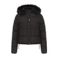 Long Sleeves Cotton Padded Hooded Jacket