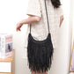 Tassel Bag Soft Leather Handmade Shoulder Messenger Bag