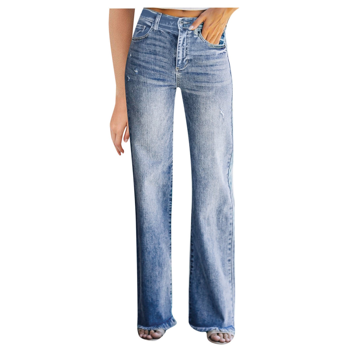 Kana Loose Denim Trousers for Women