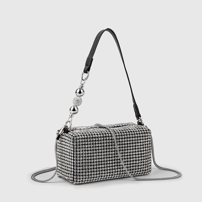 Pearl Studded Women Bag Mini Shoulder Bag