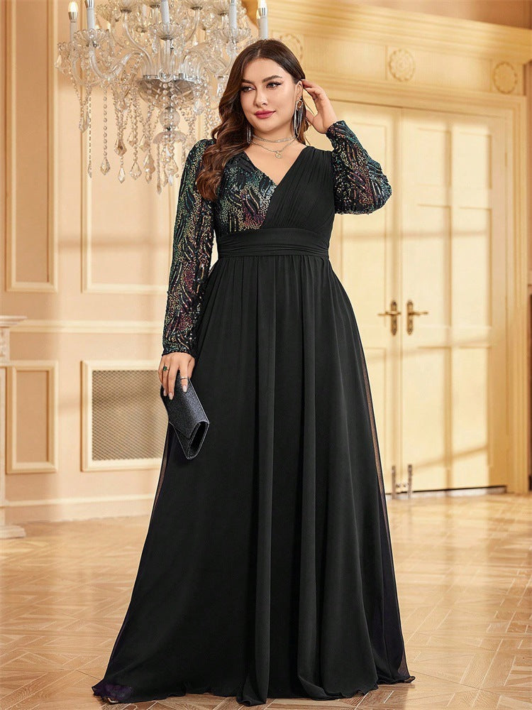 Long Sleeved Evening Dress Special Occasion Dress – Something She Likes  Wholesale