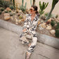 Satin Casual Two Piece Set