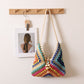 Cotton Thread V-Shaped Grandmother Plaid