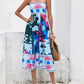 Casual Printed A Line Dress