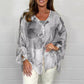 Summer Floral Printed Chiffon Shirt