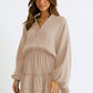 Sandra Long Sleeve Loose Shirt Dress