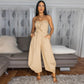 Solid Color Jumpsuit