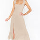 Elle A Line Split Dress