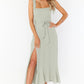 Elle A Line Split Dress