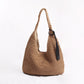 One Shoulder Large Capacity Cotton Bag Woven Bag Casual