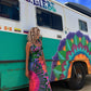 Summer Sexy Open Back Tie Dye Dress