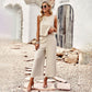 Sleeveless Top & Cropped Pants Set