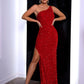 Dani Backless High Slit Evening Dress