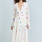 Star Embroidered Maxi Kaftan