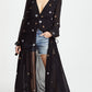 Star Embroidered Maxi Kaftan
