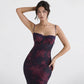 Sexy Sleeveless Ankle Length Maxi Dress.
