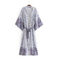 Cotton Blouse Kimono Cardigan