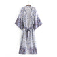 Cotton Blouse Kimono Cardigan