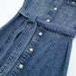 Rita Sleeveless Denim Dress for Women