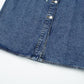 Rita Sleeveless Denim Dress for Women
