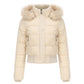 Long Sleeves Cotton Padded Hooded Jacket