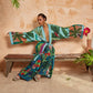 Evelyn Long Sleeves Printed Kimono Kaftan