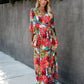 Day to Night Printed Kaftan Maxi