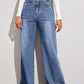 High-Waist Wide-Leg Jeans Day to Night