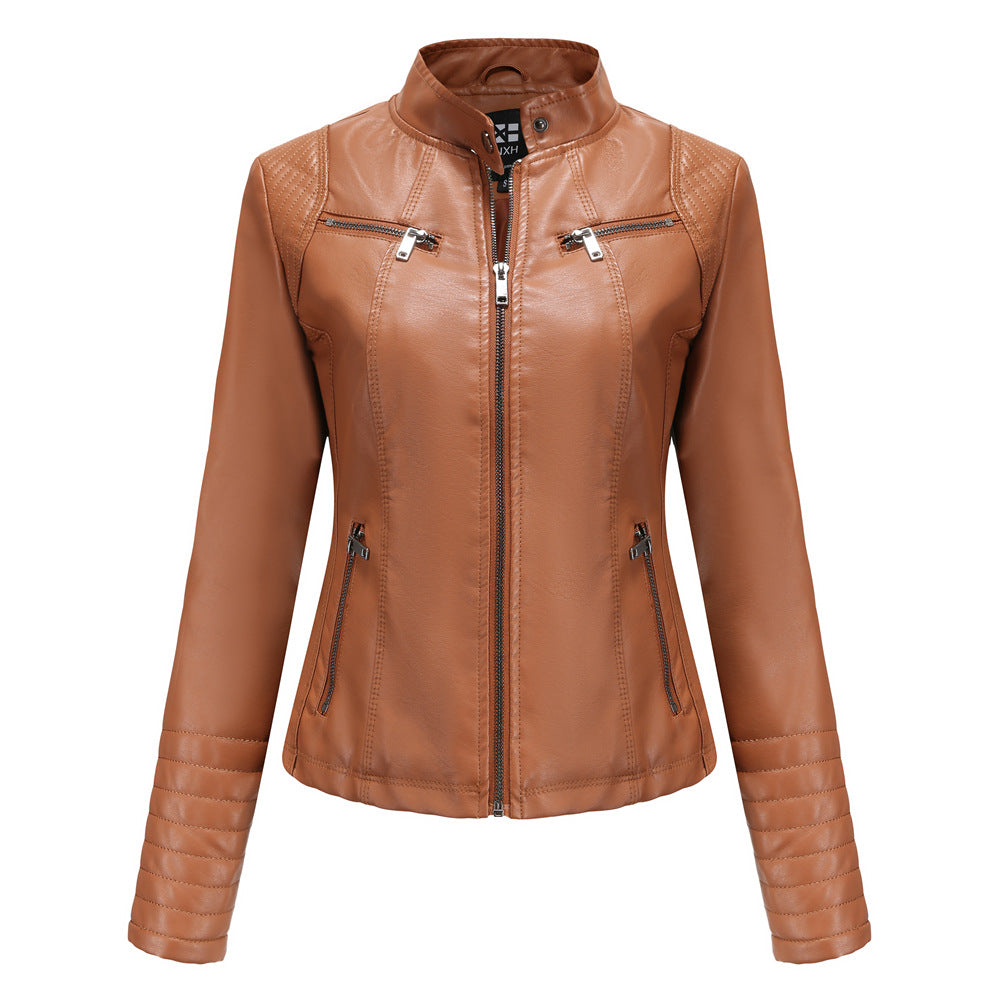 Sexy Day to Night Faux Leather Jacket