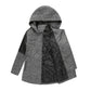 Casual Hooded Woolen Coat Jacket