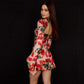 Sue Slim Fit Sexy Open Back Mini Dress